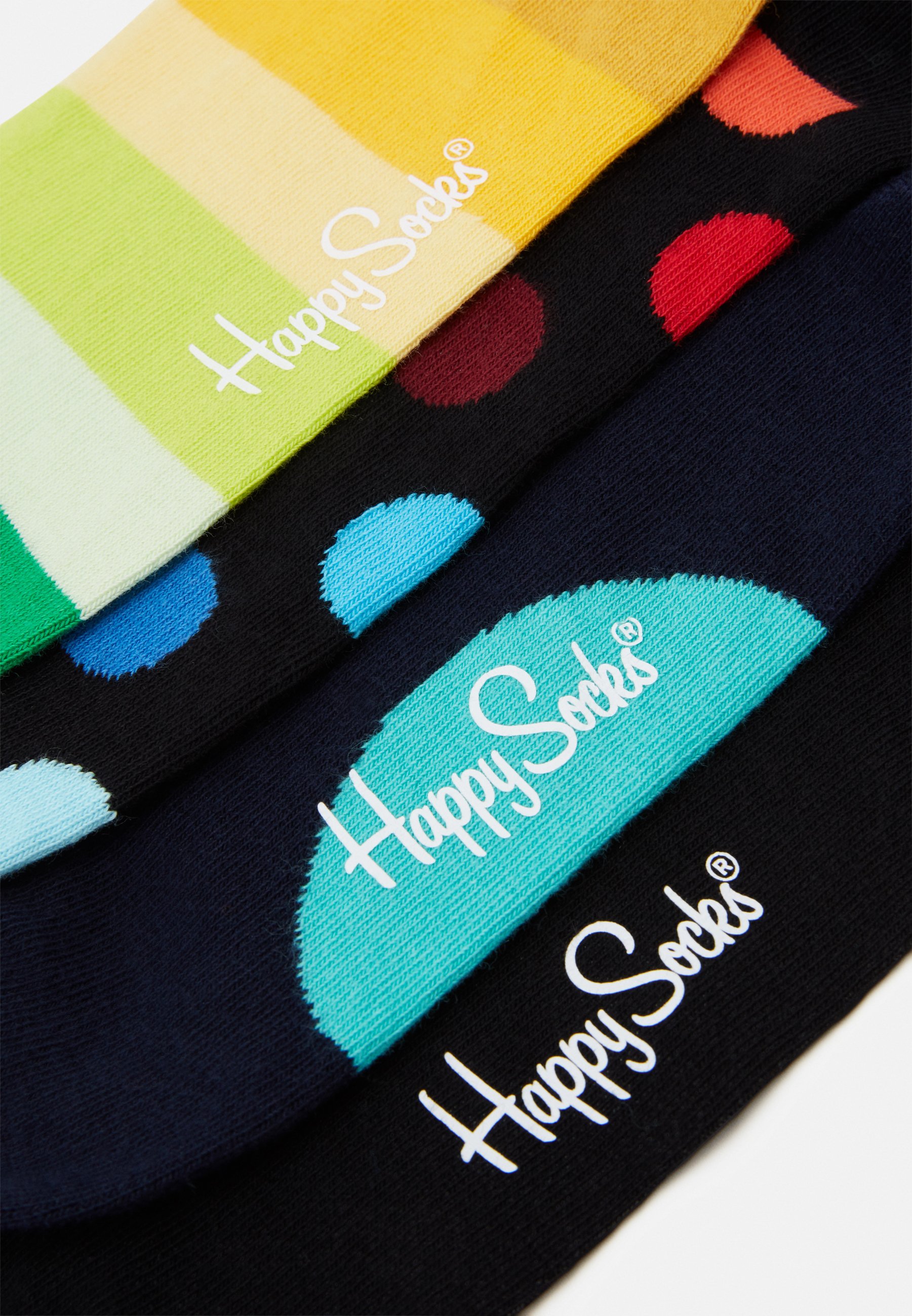 Happy Socks CLASSIC SOCKS GIFT SET 4 PACK - Sokken -  black/multi/meerkleurig - Zalando.nl