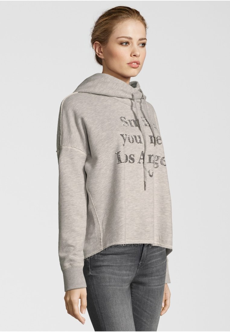 Damen Sweatshirts | True Religion Kapuzenpullover grey melange/grau-meliert - TZ35634 Damen Sweatshirts | True Religion Kapuzenpullover grey melange/grau-meliert - TZ35634