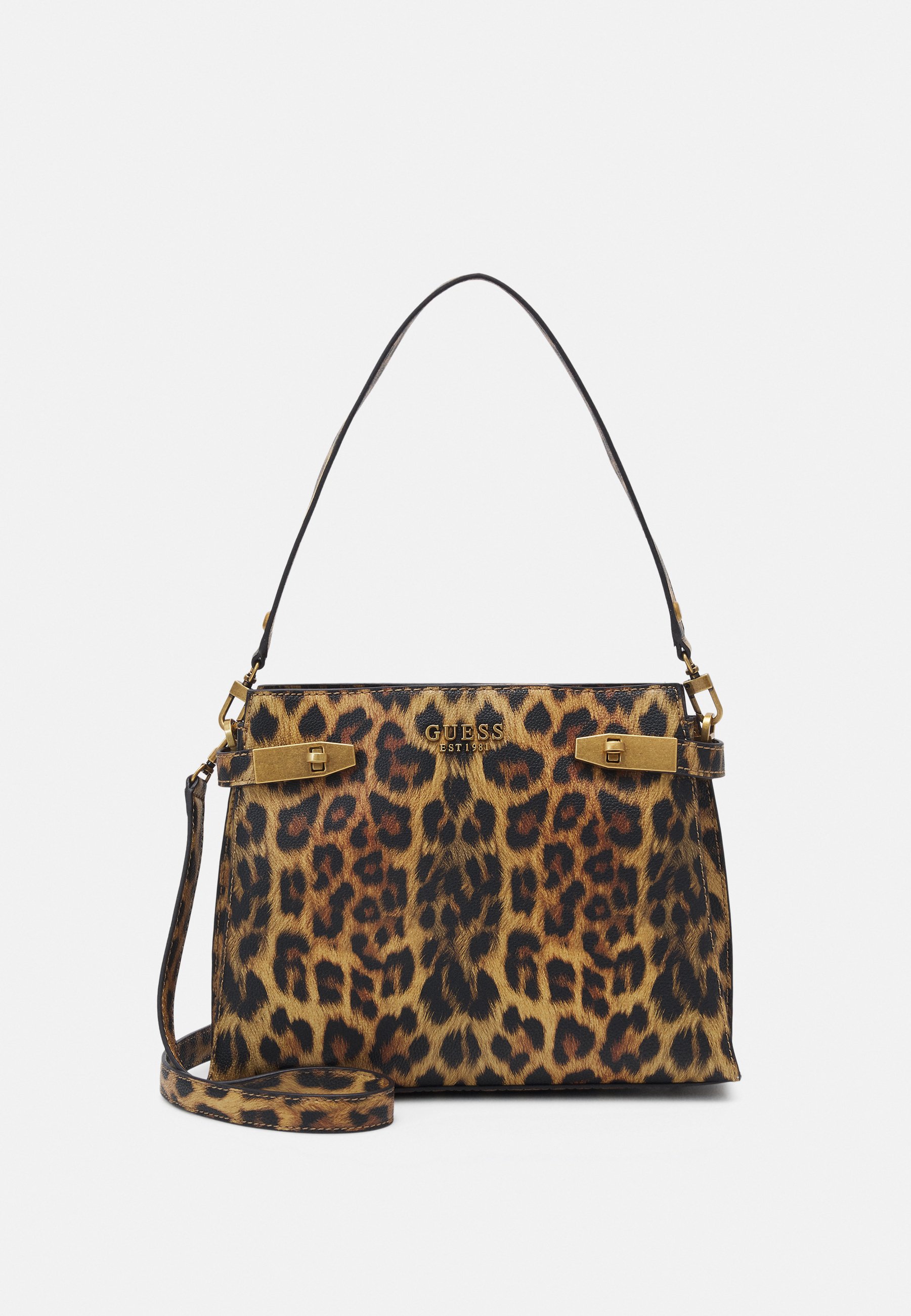 Guess handbag leopard print Clearance