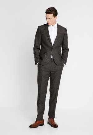BUCKLAND SUIT - Oblek - dark brown