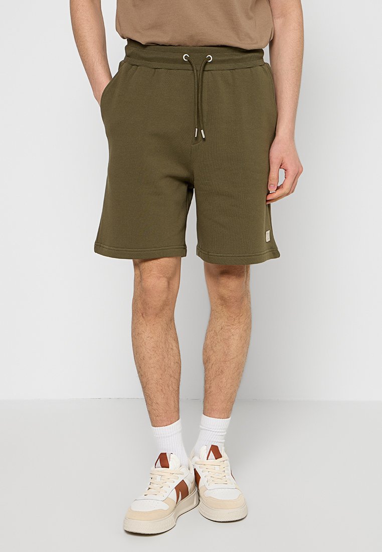 Les Deux Shorts olijfgroen