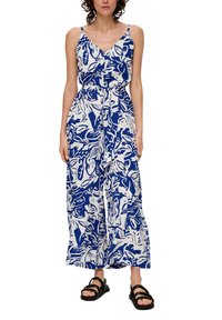 s.Oliver MET PRINT ALL-OVER - Kombinezonas - ozeanblau