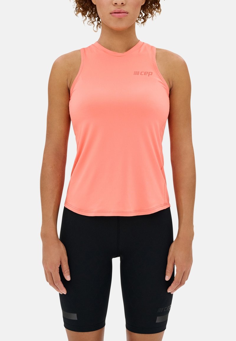 CEP THE RUN TANK TOP WOMEN - Top - coral