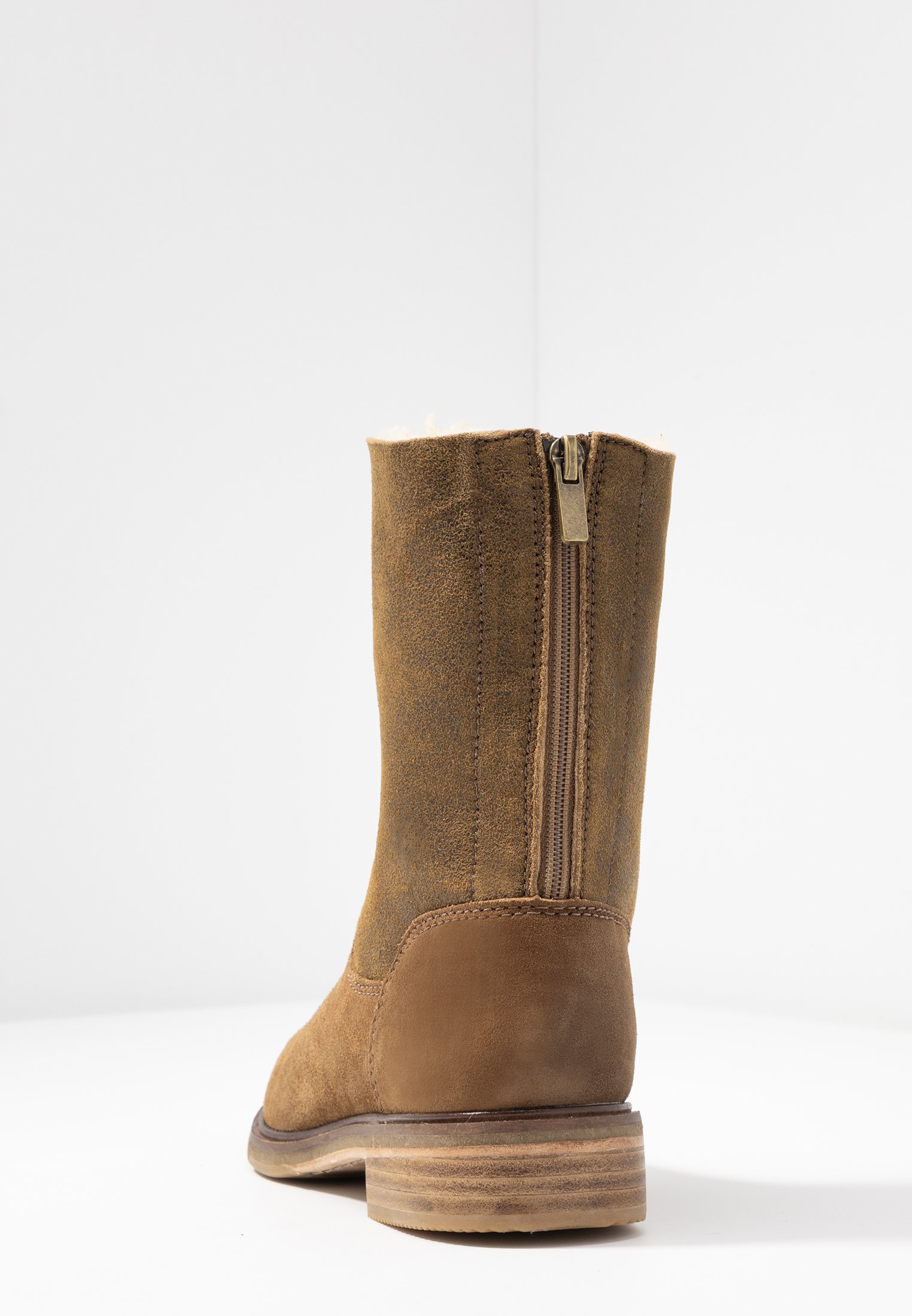 CLARKDALEAXHOT Korte laarzen dark tan CLARKDALEAXHOT Korte laarzen dark tan