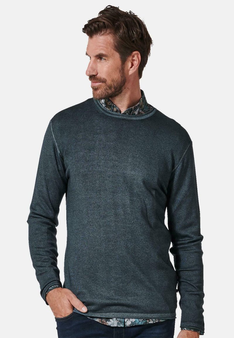 Engbers Pullover Herren Pullover Uni Jeans Engbers Pullover