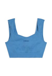 Freddy WITH SWEETHEART NECKLINE - Reggiseno sportivo con sostegno medio - light blue