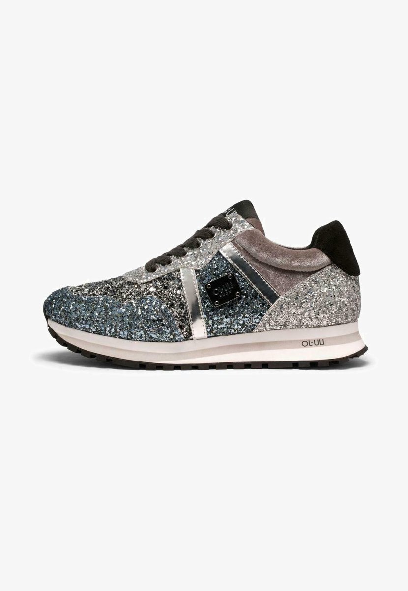 Liu Jo Scarpe Zalando LIU JO 629 GLITTER Sneakers Basse Silver