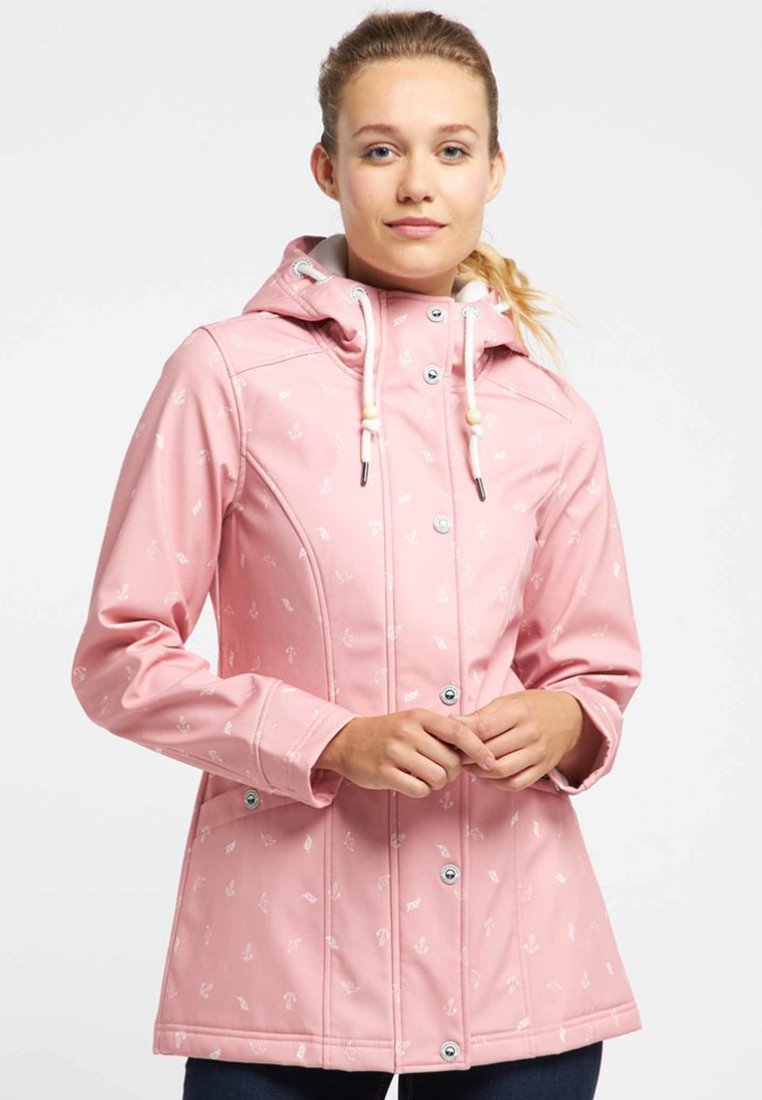 light pink waterproof jacket