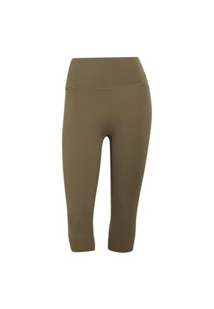 adidas Performance, Optime Contour Capri - Leggings - khaki six