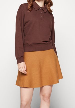 Sweatshirt - brown