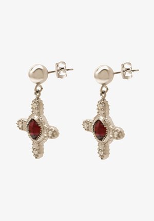 KREUZ - Earrings - silver coloured