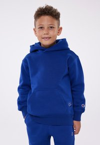 Champion - EXCLUSIVE HOODED UNISEX - Jersey con capucha - dark blue Imagen en miniatura 1