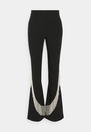 Cinq à Sept LUCYNDA PANT - Pantalon classique - black/silver