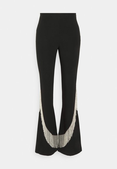 Cinq à Sept LUCYNDA PANT - Pantaloni - black/silver