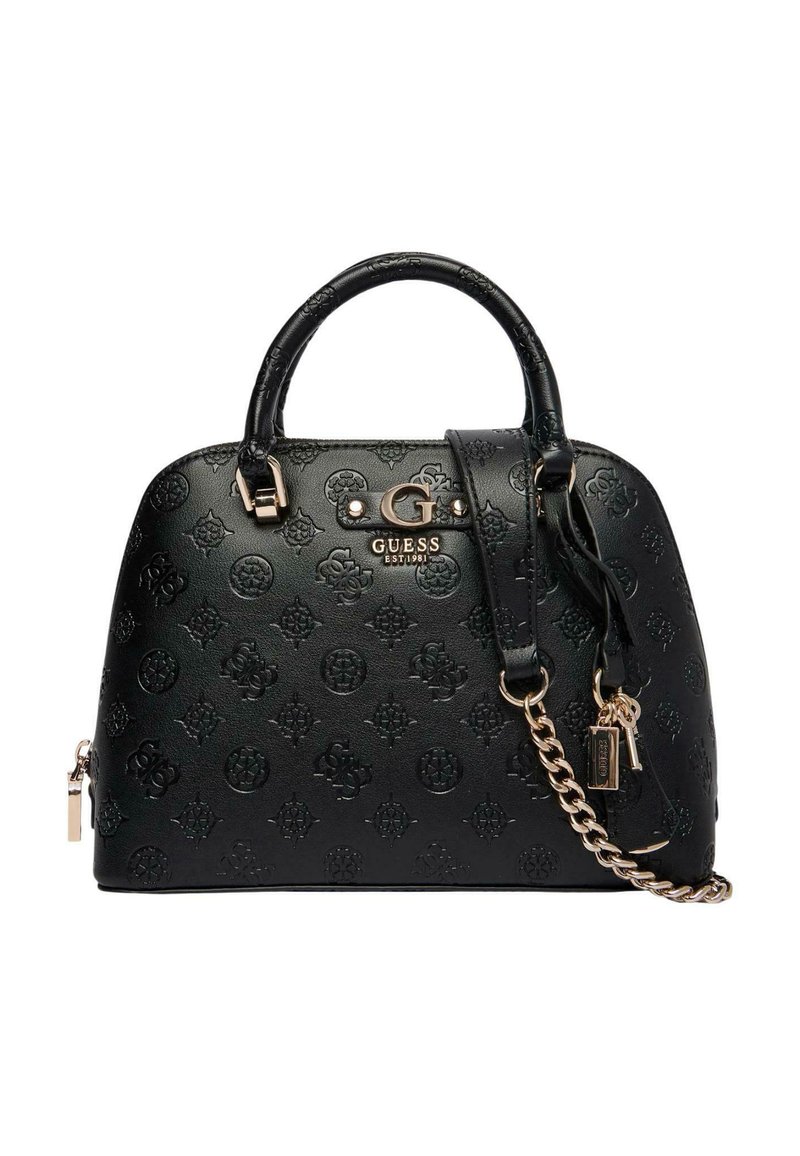 GUESS handbag Didi Society Satchel Dove Logo