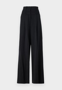 MULTI LAYERED TROUSERS - Pantaloni - black