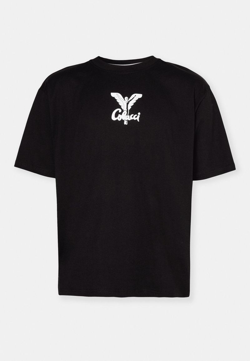 Carlo Colucci T-shirt z nadrukiem czarny