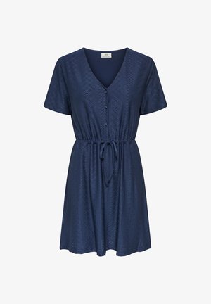 JDY, KLEID JDYCATHINKA KURZES KLEID - Blousejurk - black iris