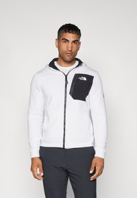 The North Face Fleecejakke - white/black