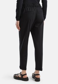 United Colors of Benetton Tygbyxor - black