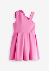 Next ASYMMETRIC REGULAR FIT - Kokteilikleit/peokleit - pink flower corsage