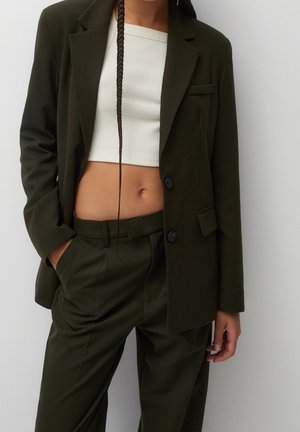 Blazer - mottled green