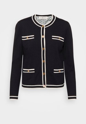 KENDRA CARDIGAN - Cardigan - medium navy/new ivory/gemini lin