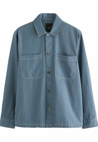 REGULAR FIT-CONTRAST STITCH - Vasaras jaka - blue