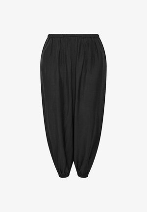 Yours Clothing, PLUS SIZE HAREM TROUSERS - Pantalon classique - black