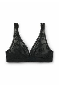 Trojúhelníková podprsenka - black