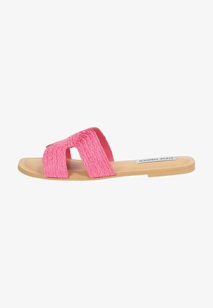 Steve Madden Mules - pnk raffia t