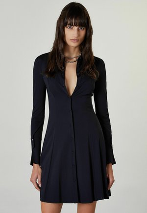 Shirt dress - black