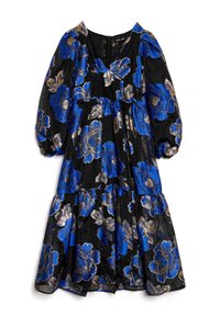 BLUES JACQUARD - Kokteilinė suknelė / vakarėlių suknelė - blue