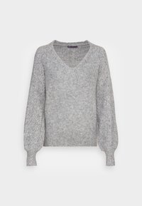 BRUSHED STITCH - Camisola - grey marl