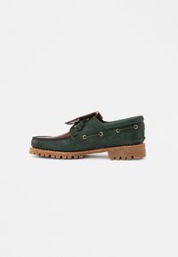 Timberland AUTHENTIC - Lace-ups - dark green/dark brown/dark green ...