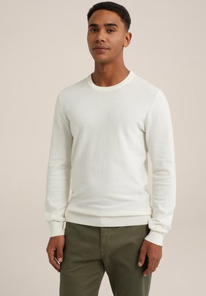 Strickpullover - white