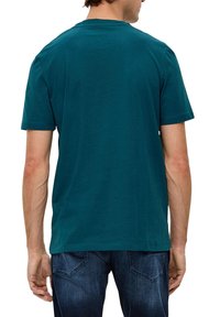 s.Oliver Basic T-shirt - petrol