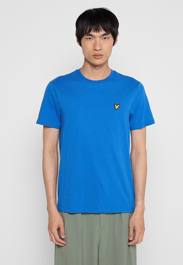 Lyle & Scott T-shirt basic blauw