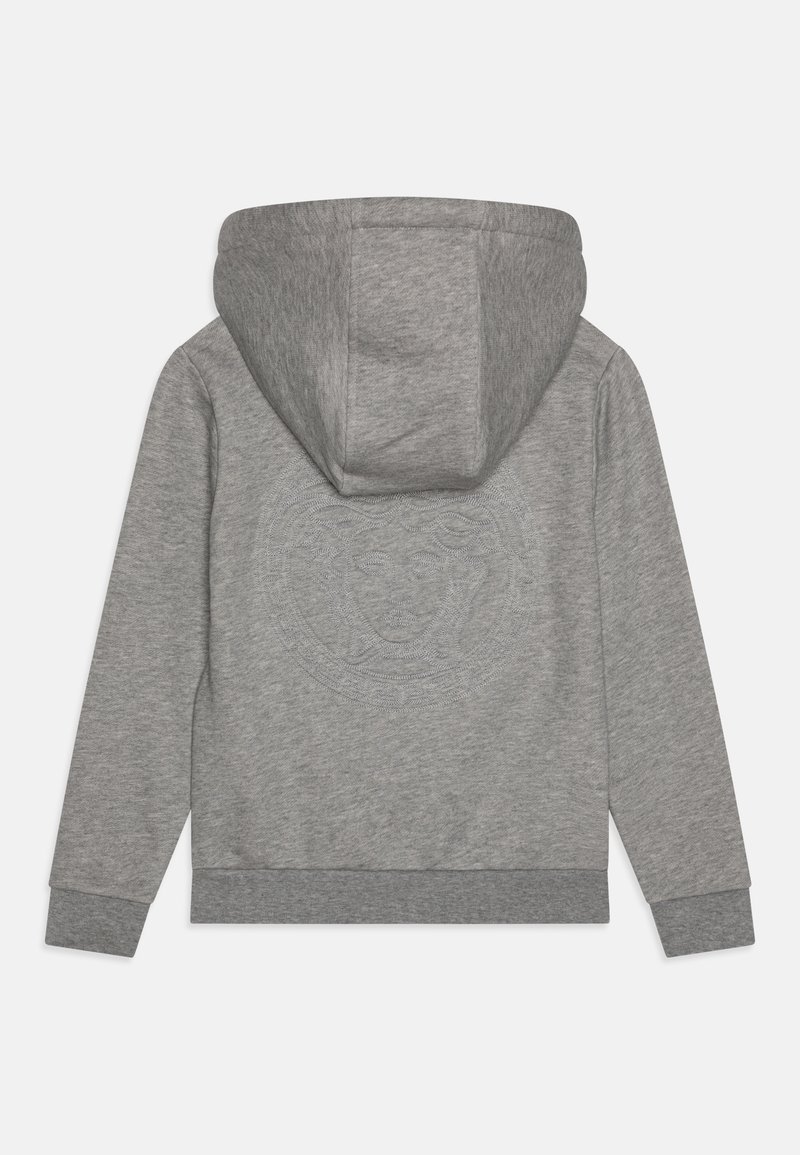 Versace MELANGE MEDUSA EMBROIDERY UNISEX Zip-up sweatshirt