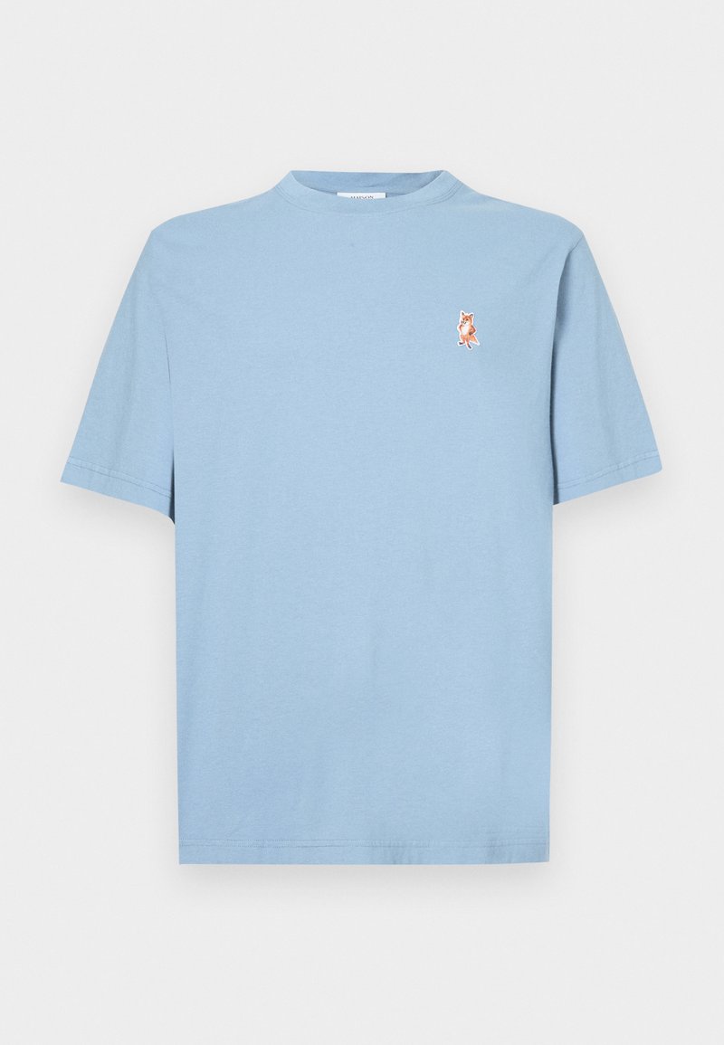 Maison Kitsuné T-shirt basic blauw
