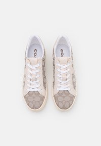 COACH JACQUARD - Tenisky - stone/chalk