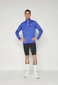 ASICS CORE 1/2 ZIP WINTER TOP - Bluză cu mânecă lungă - royal