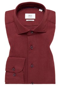 Eterna FLANELLHEMD - MODERN FIT - Camicia elegante - dunkelrot