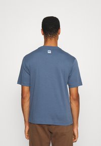 BOSS Triko s potiskem - blue