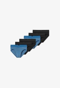 Unausgewählt, schwarz   blau