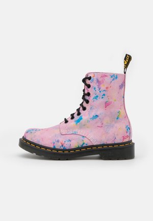 Snørestøvletter - pink