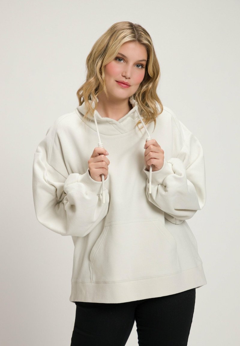Ulla Popken Sudadera - white