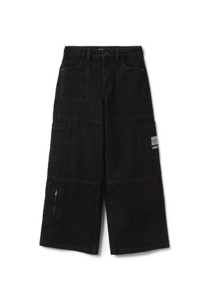 REGULAR FIT - Cargohose - gunmetal