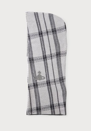 Vivienne Westwood, TARTAN HOODIE - Balaclava - black/grey