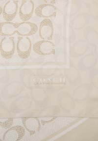 COACH VINTAGE SIGNATURE PRINTED SQUARE - Tørklæde / Halstørklæder - chalk